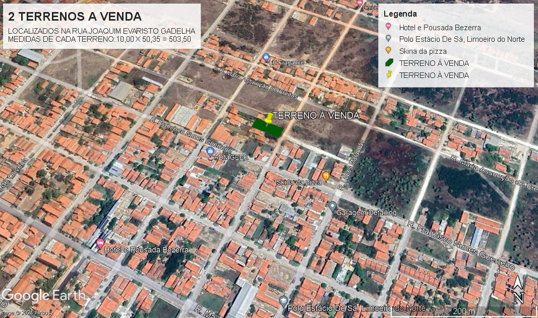 2 Terrenos à venda no Bairro Boa Fé