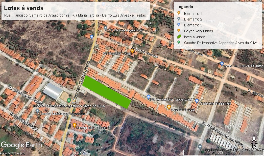 Lotes à Venda no Bairro Luís Alves